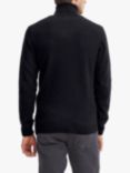 Casual Friday Bounty Wool Blend Roll Neck Jumper, Anthracite Black