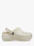 Crocs Classic Lined Platform Clogs, White