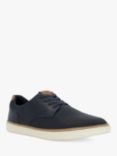 Dune Trustees Wide Fit Lace-Up Trainers, Navy