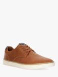 Dune Trustees Wide Fit Lace-Up Trainers, Tan