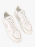 Kurt Geiger London Benn Leather Trainers, Putty