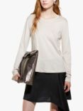 SISLEY Cotton Modal Long Sleeve Top