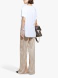 SISLEY Relaxed Fit T-Shirt, White