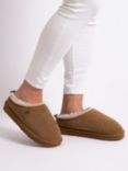 Just Sheepskin Sheepskin Chunky Mule Slippers, Chestnut