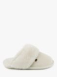 Just Sheepskin Duchess Mule Slippers, Cream