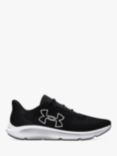 Under Armour Charged Pursuit 3 Big Logo Men's Running Shoes, Black/White