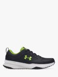 Under Armour Men's Charged Sports Trainers, Black/Green