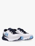 Under Armour Men's Charged Sports Shoes, White/Navy