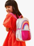 Angels by Accessorize Kids' Rainbow Backpack, Silver