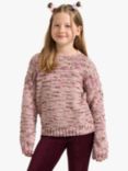 Lindex Knitted Sweater, Pink/Multi