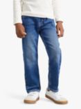 Lindex Kids' Staffan Straight Leg Jeans, Denim