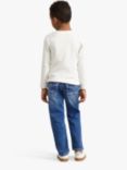 Lindex Kids' Staffan Straight Leg Jeans, Denim