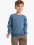 Lindex Baby Crew Neck Sweatshirt, Dusty Blue