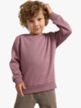 Lindex Baby Crew Neck Sweatshirt, Dusty Lilac