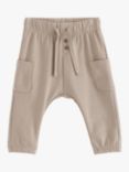 Lindex Baby Cargo Trousers, Dusty Beige