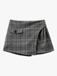 Benetton Kids' Check Skort, Multi