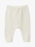 Benetton Baby Wool Blend Cable Knit Stitch Trousers