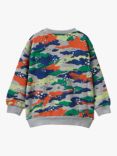 Benetton Kid's Camo Sweatshirt, Multi