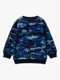 Benetton Kid's Camo Sweatshirt, Multi