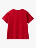 Benetton Kids' T-Shirt, Bordeaux