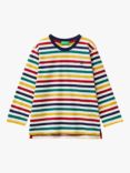 Benetton Kids' Stripe Long Sleeve T-Shirt, Multi