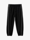 Benetton Kids' Drawstring Joggers, Black