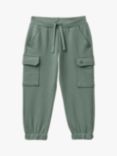 Benetton Kids' Drawstring Fleece Cargo Joggers