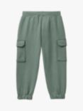 Benetton Kids' Drawstring Fleece Cargo Joggers