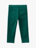 Benetton Kids' Chino Trousers, Forest Green