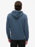 Superdry Tokyo Vintage Logo Graphic Hoodie, Ink Blue