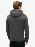 Superdry Tokyo Vintage Logo Graphic Hoodie, Blackboard