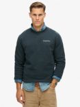 Superdry Core Logo City Sweatshirt, Blueberry