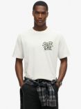 Superdry Skate Loose T-Shirt, Off White