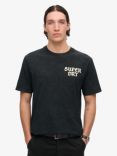 Superdry Skate Loose T-Shirt, Washed Black