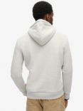 Superdry Duo Vintage Logo Hoodie, Glacier Grey Marl