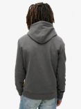 Superdry Outdoor Graphic Hoodie, Granite Grey Marl