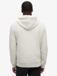 Superdry Relaxed Fit Hoodie, Glacier Grey Marl