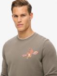 Superdry Sweatshirt, Charcoal