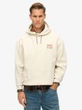 Superdry Cotton Blend Hoodie, Nordic Bone Grey