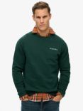 Superdry Core Logo City Sweatshirt, Enamel Green