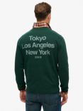 Superdry Core Logo City Sweatshirt, Enamel Green