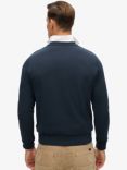 Superdry Logo Sweatshirt, Eclipse Navy