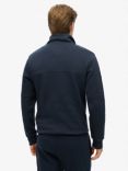 Superdry Tech Loose Half Zip Sweatshirt, Deep Navy