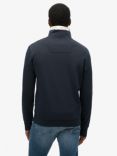 Superdry Core Logo Henley Sweatshirt, Eclipse Navy