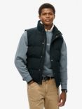 Superdry Non-Hooded Everest Gilet, Eclipse Navy