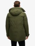 Superdry City Padded Parka Jacket, Army Khaki