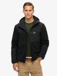 Superdry Expedition Borg Hybrid Hooded Jacket, Noir