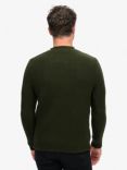 Superdry Merchant Textured Crew Jumper, Olive