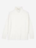 THE KOOPLES Mock Neck Cashmere Blend Jumper, White