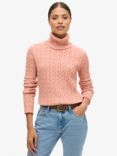 Superdry Fitted Cable Roll Neck Jumper